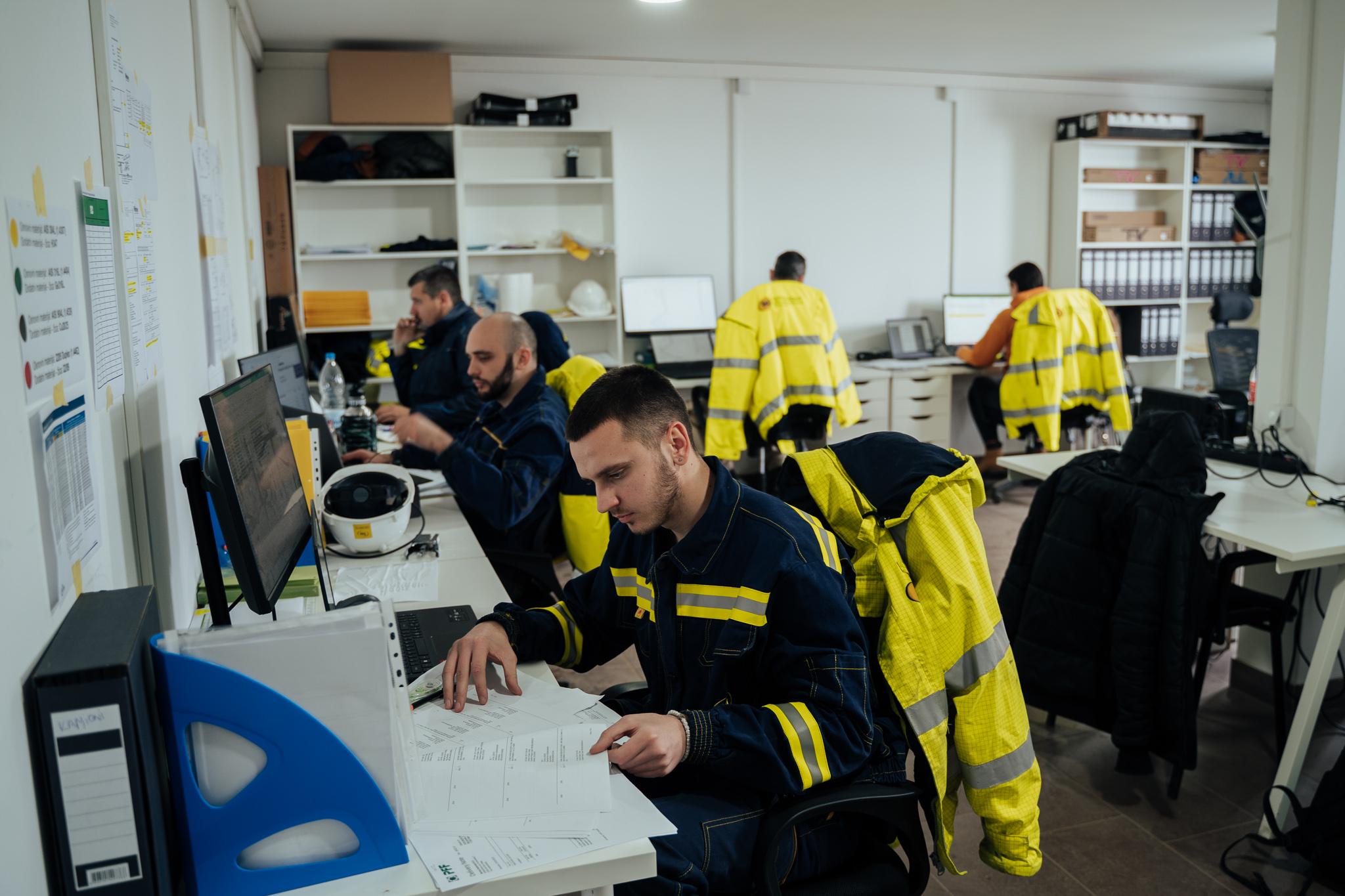 Feromont Inženjering tim na projektu