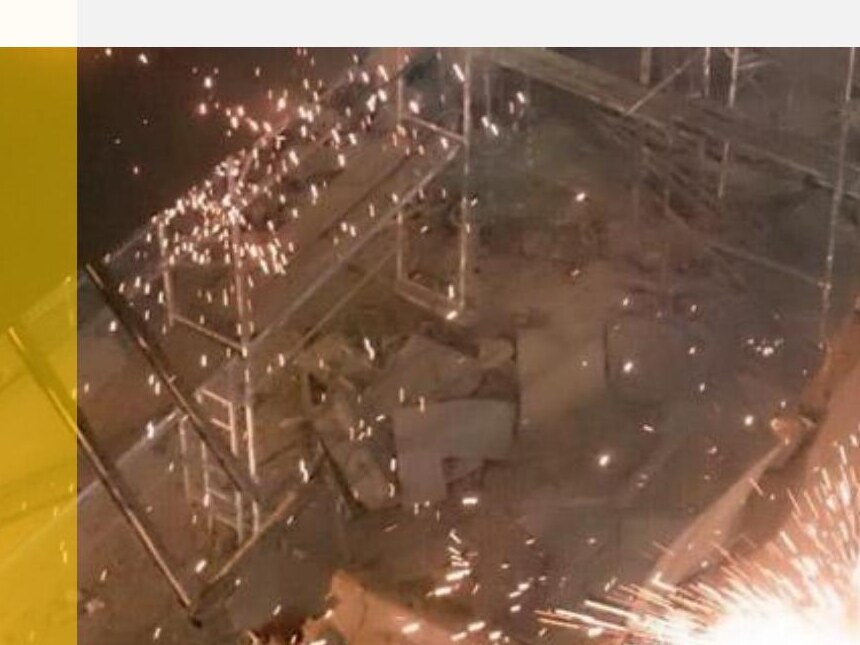 Membranizacija ložišta kotla OP-380b