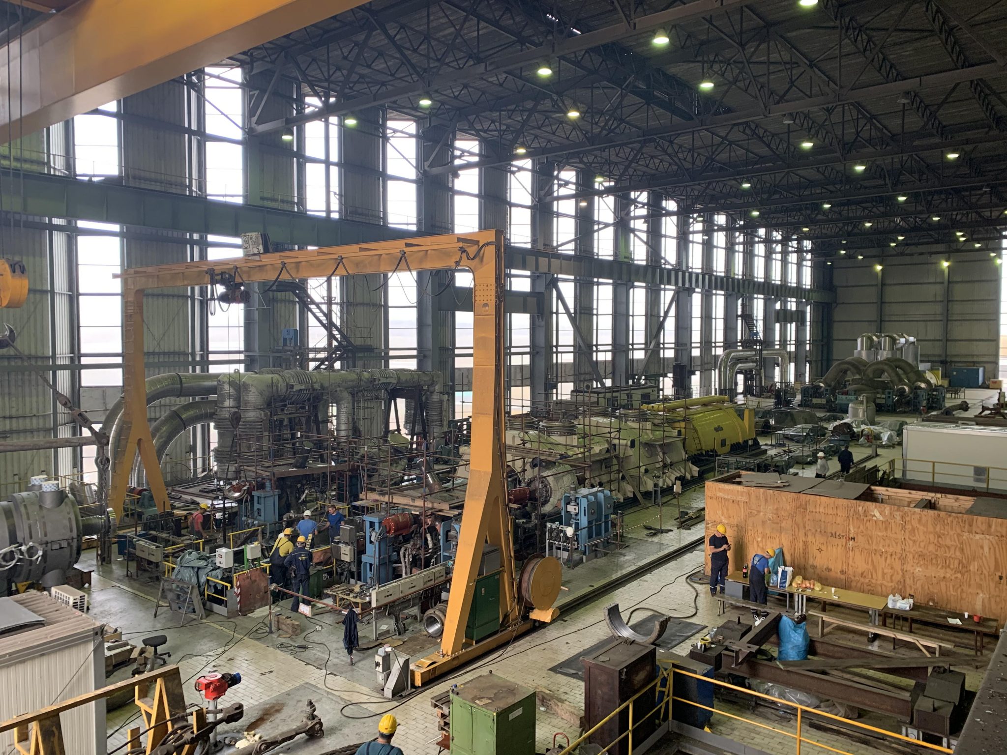 Kapitalni remont turbine Zamech 18K248