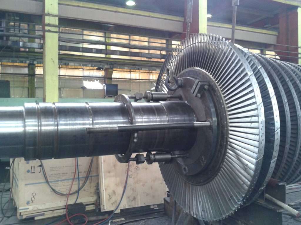 Remont turbine, generatora i armature